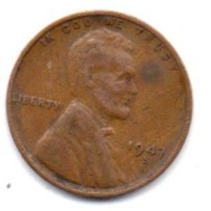 Estate Find: 1947 S Lincoln Cent